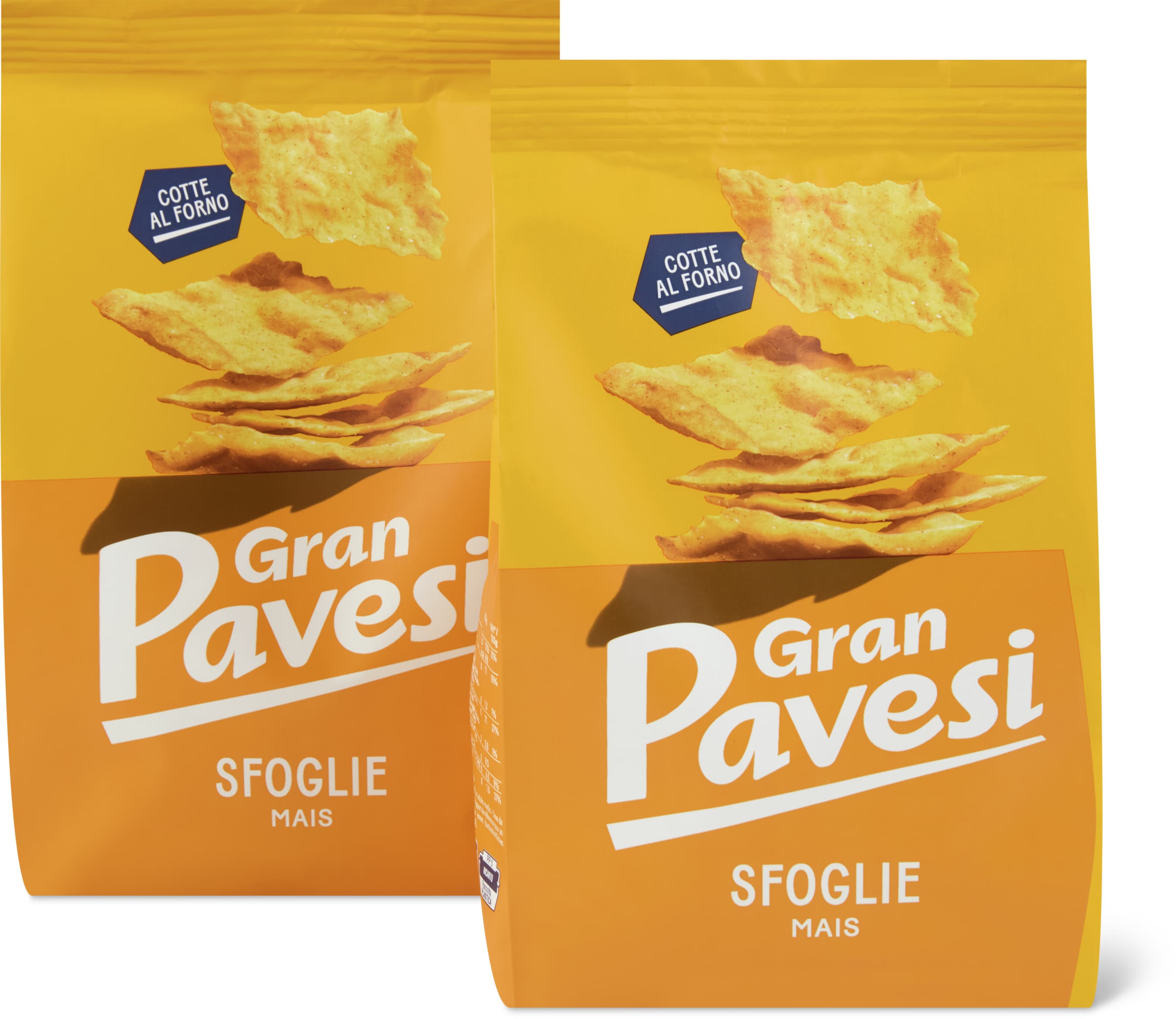 Gran Pavesi Le Sfoglie Mais-Cracker 2x150g